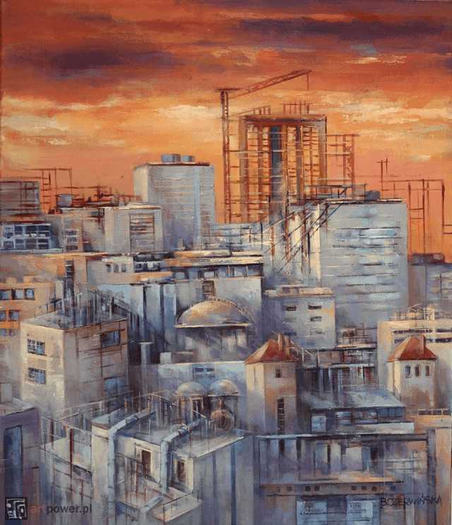 O zachodzie słońca