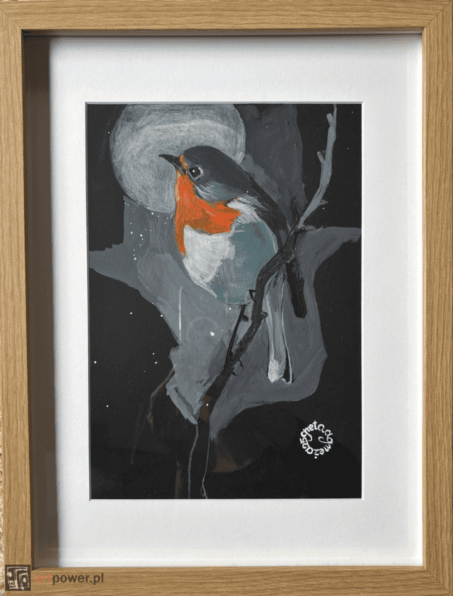 Rudzik z księżycem